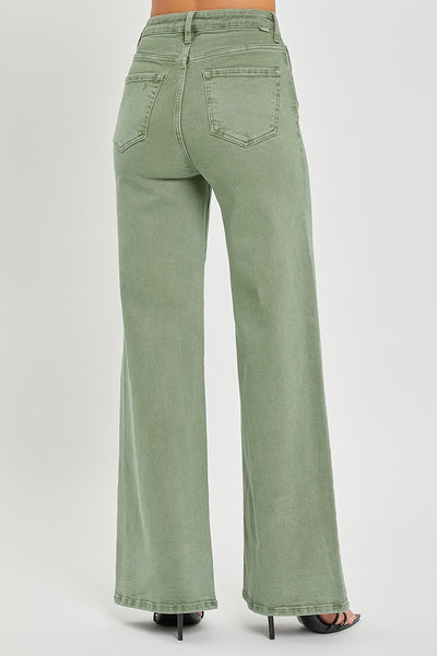 Risen Olive Jeans