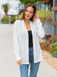 White Cardi