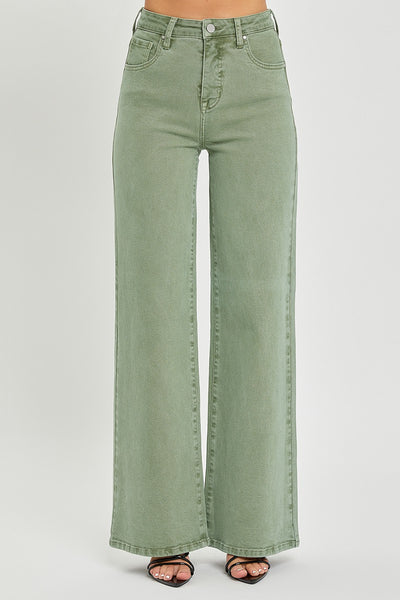 Risen Olive Jeans