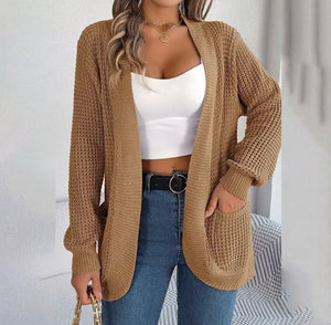 Waffle Cardi