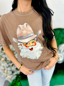 Cowboy Santa Tee