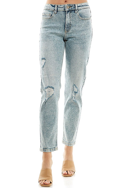 Blue Age Girlfriend Jeans