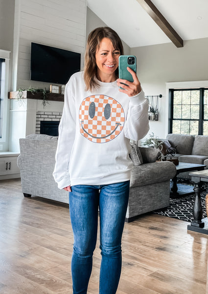 Smiley Sweatshirt - XL