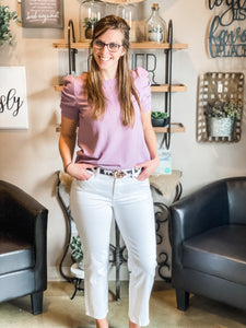 White Ankle Jeans