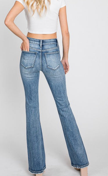 Medium Wash Bootcut Jeans